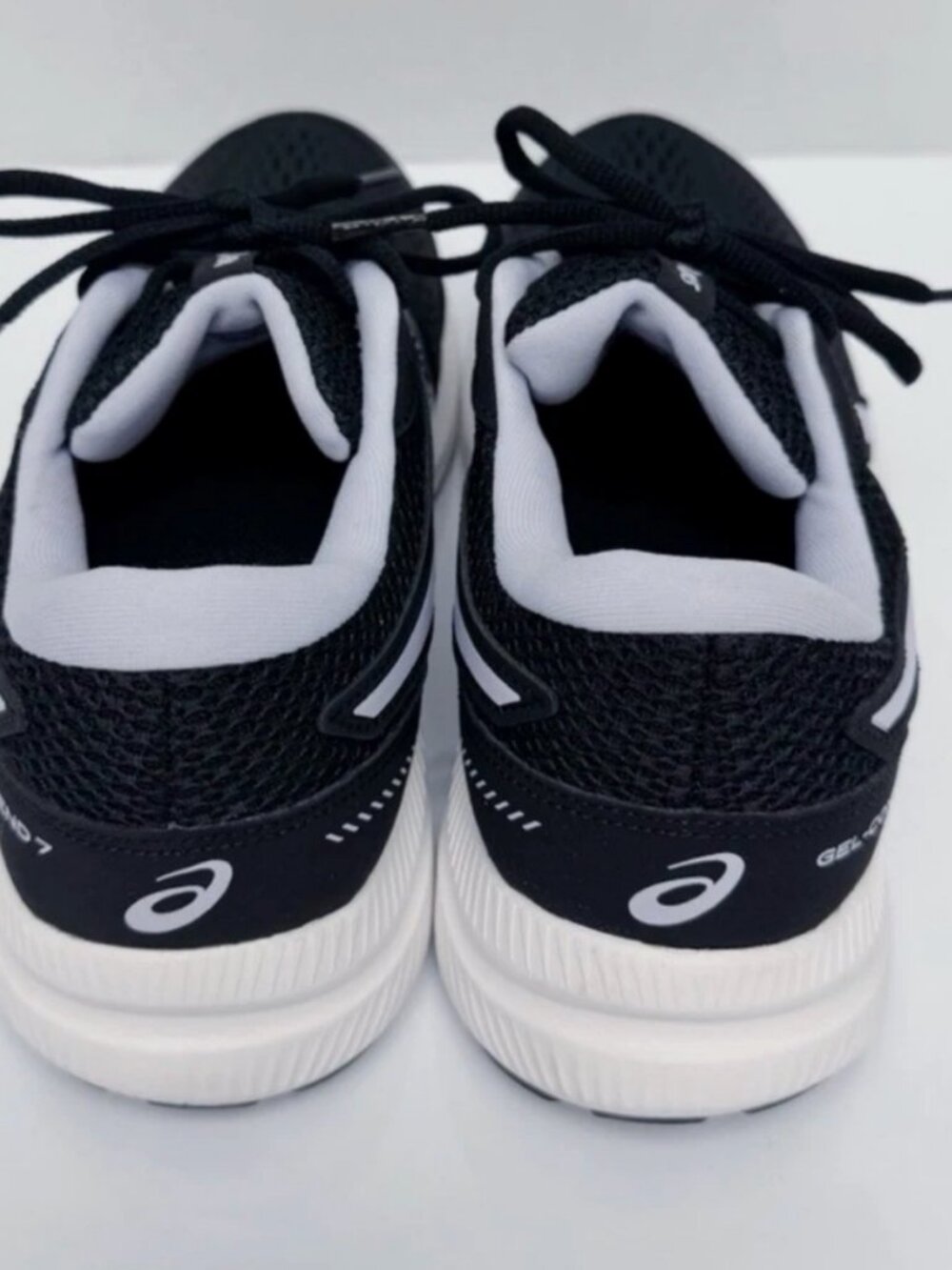 ASICS Gel-Contend 7 Running Shoes Women's 9W Black Lilac Wide - Picture 7 of 8
